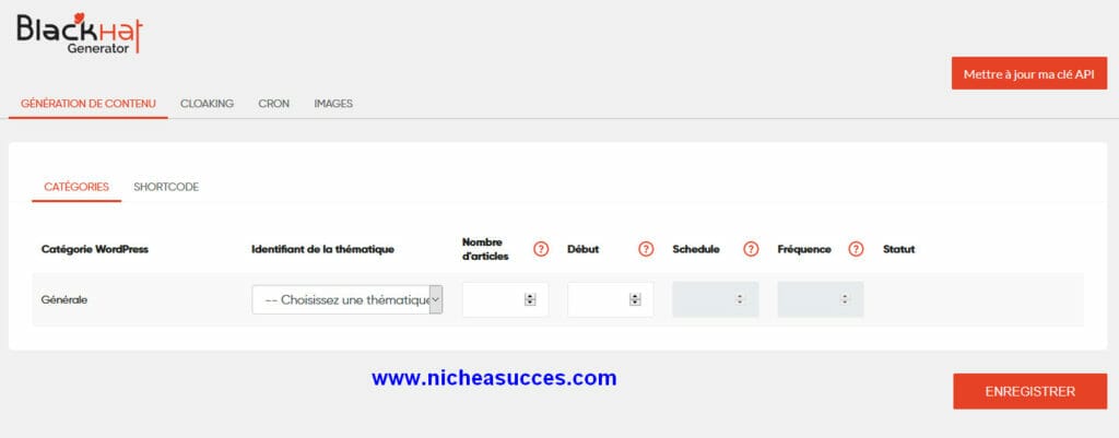 BHM Generator gratuit plugin