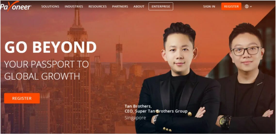 ouvrir son compte Payoneer Carte Bancaire MasterCard