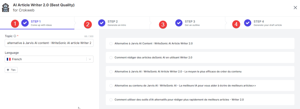 Créer du contenu pour votre blog en 4 étapes même sans inspiration