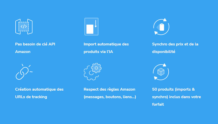 Evolup solutionne plusieurs problèmes courant liés à l'affiliation Amazon pour les débutants